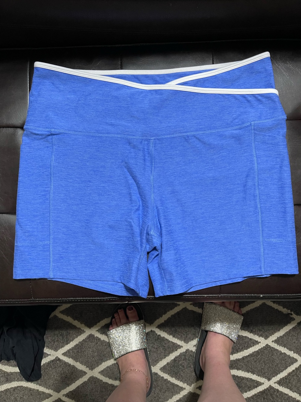 Blue Athletic Shorts